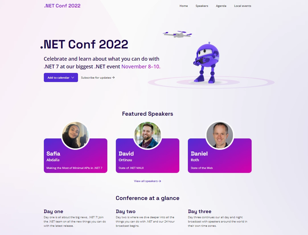 .NET Conf 2022 : lancement de .NET 7